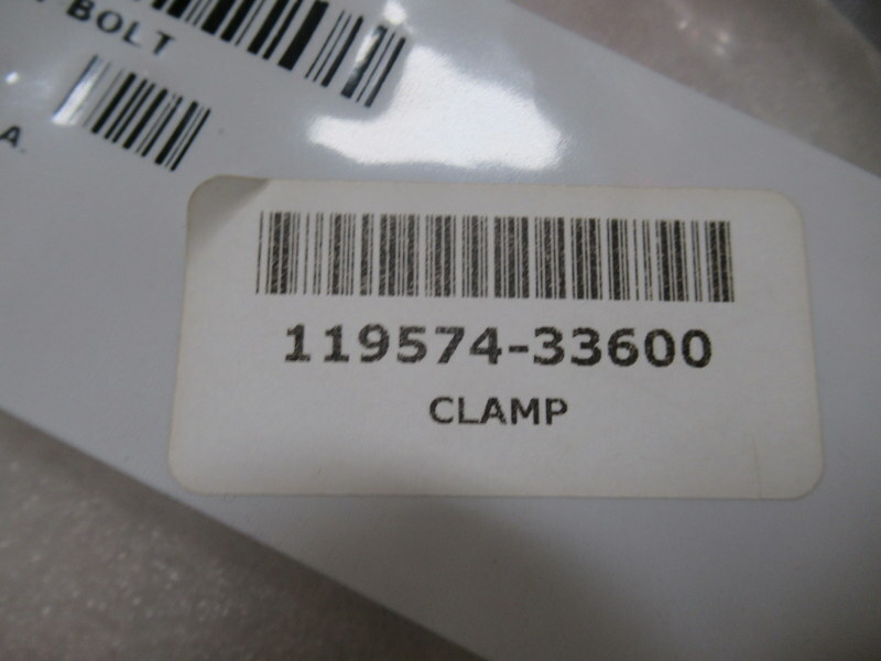 P30D Genuine Yanmar Marine 119574-33600 Bolt Clamp OEM New Factory