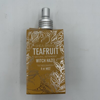 Shea Brand Tea Tree Grapefruit Witch Hazel 4 Oz Sold at Free People
