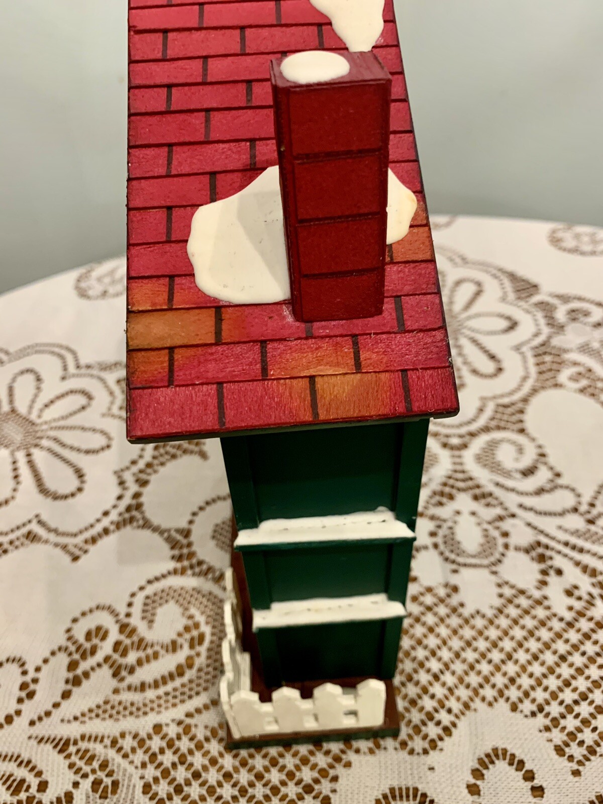 Vintage The Christmas Shop Musical Wooden Toy Shop Wind Up W/ Moving Parts W/box eBay