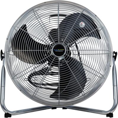Abanico Ventilador de Piso Pared 20 Pulgadas Alta Velocidad Metal Resistente NEW
