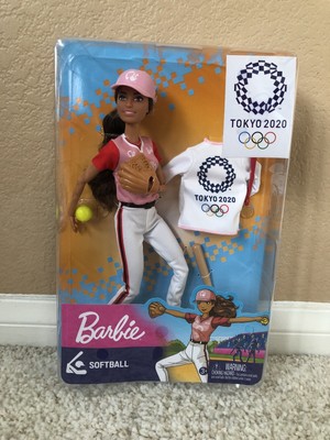barbie softball player