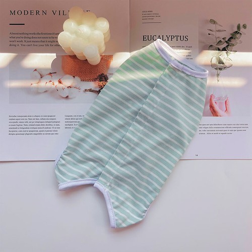 Pet Cat Surgery Recovery Suit Clothes Postnatal Anti-Licking Surgical Shirt Vest - Picture 21 of 36