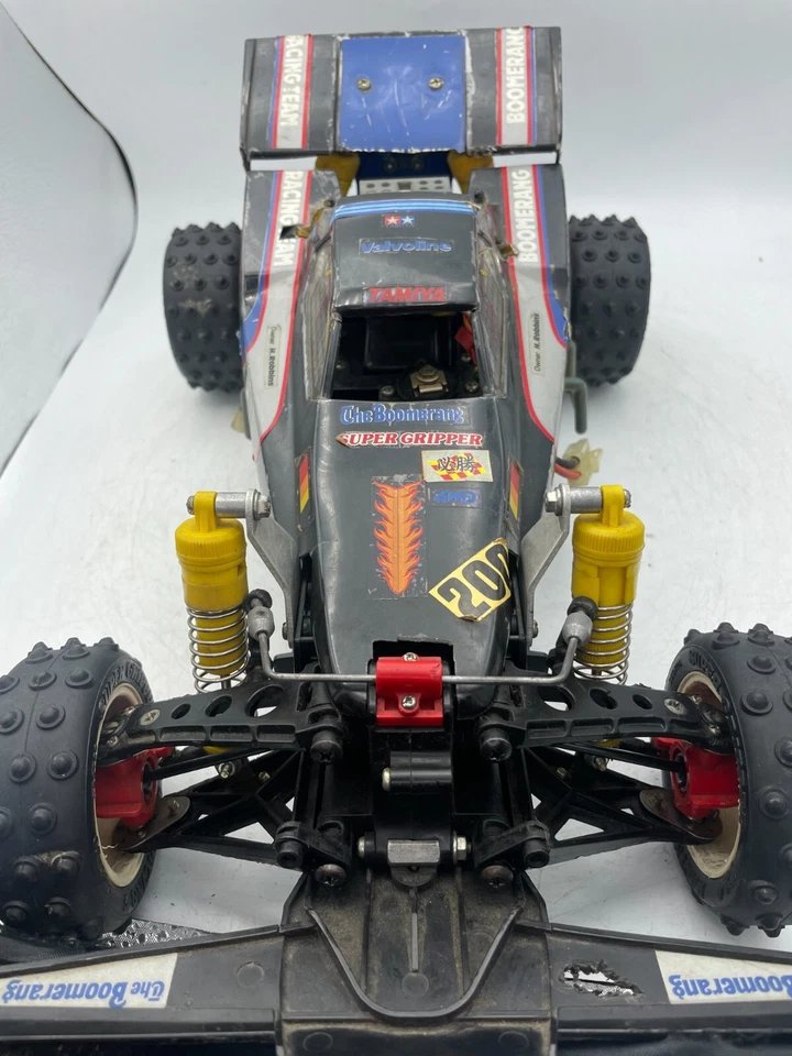 Para repuestos TAMIYA Boomerang 4x4 suspensión delantera mod chasis Foto 2 de 4
