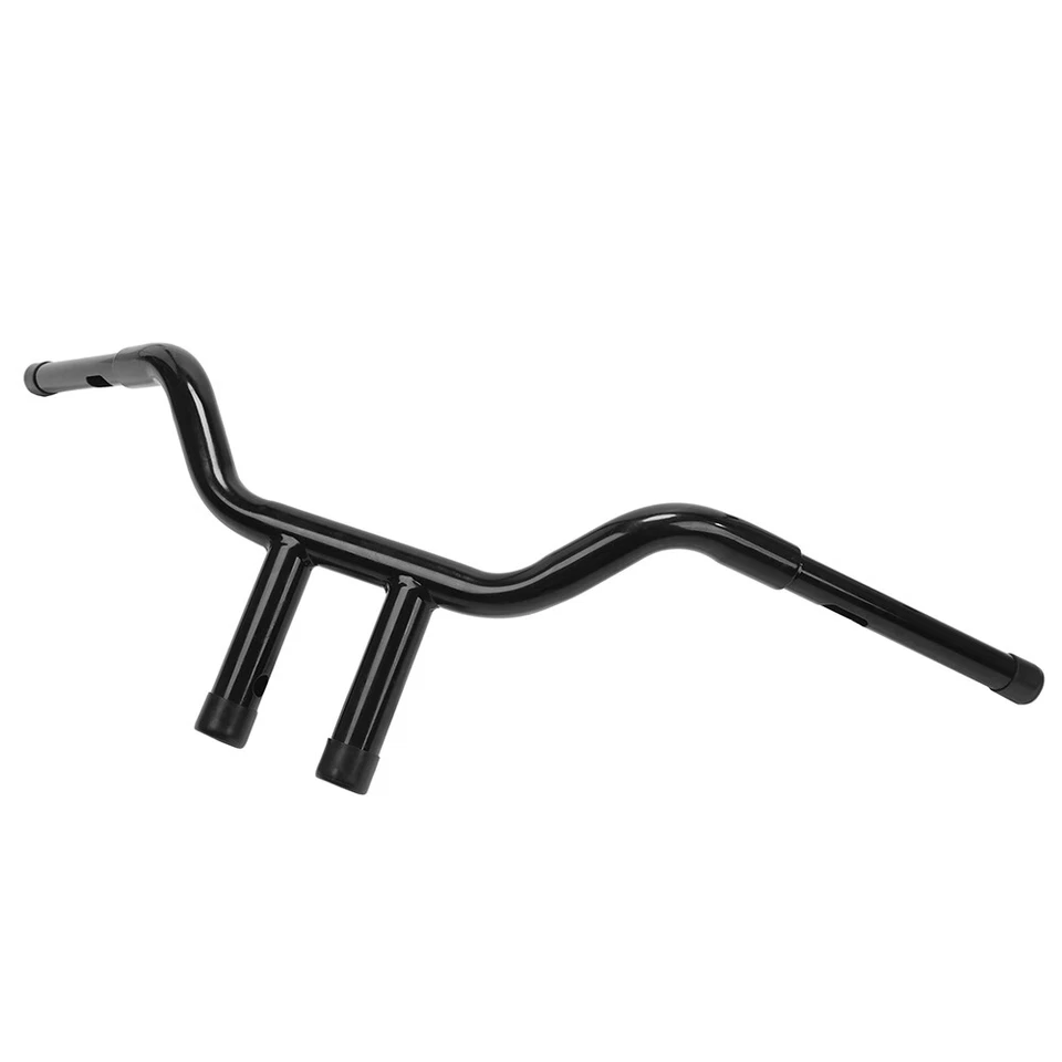 10" Rise 1-1/4" Fat T-Bars Handlebar For Harley Touring Road King Softail Dyna - Изображение 3 из 4