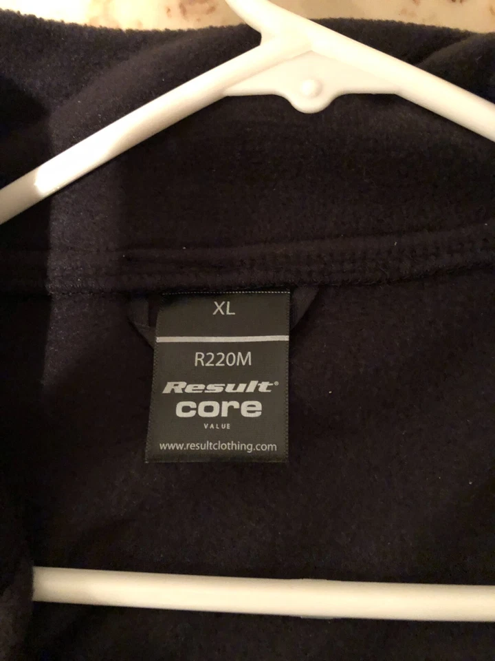 Chaqueta polar XL vintage Joy Division bordada con cremallera Foto 3 de 4