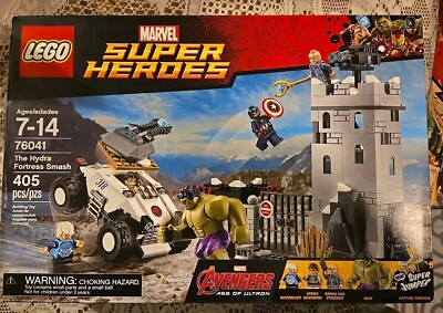 LEGO Marvel Super Heroes Avengers: Age of Ultron 76041: The Hydra Fortress Smash