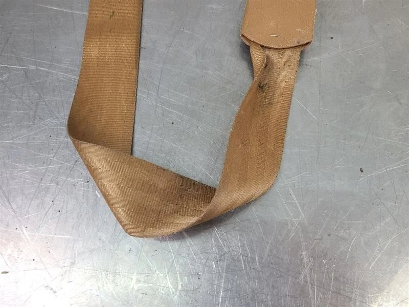 1981-91 Chevy/GMC Suburban 3rd Row Seat Belt Retractor Pair, Tan - OEM - Image 4 of 4