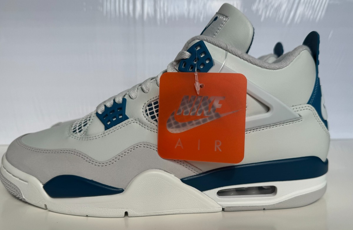 Size 11 - Air Jordan 4 Retro 2024 Military Blue | eBay