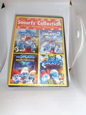 The Smurfs Collection - 4 Movie Collector's Set [DVD] - Brand New !