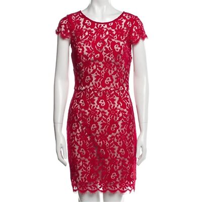 nicholas red lace dress NICHOLAS | Dresses | Nicholas Red Lace Cocktail Dress 6