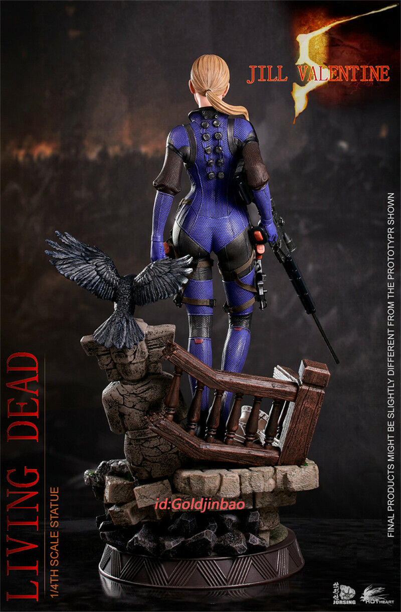 Resident Evil 5 Jill Valentine Resin Model Painted Statue 1/4 Hot