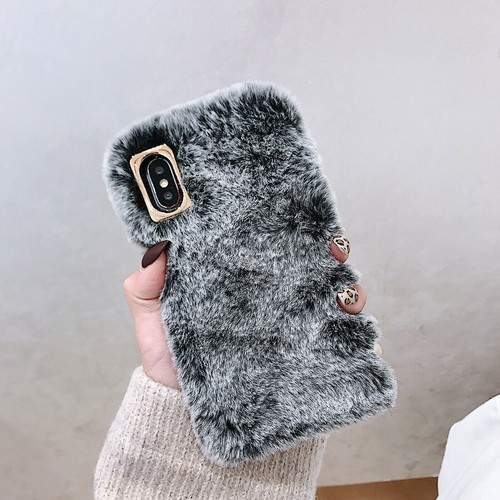 Luxury Fluffy Plush Soft Cover Case For 16 15 14 S24 S23 Huawei Honor 90 - 第 10/13 張圖片