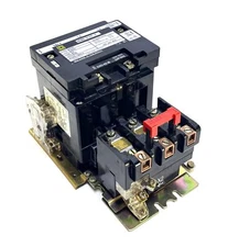 Square D 8536SDO1 Size 2 3 Pole 600V Motor Starter w/120 Vac Coil