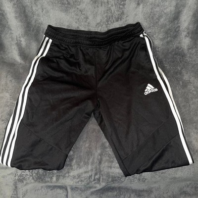 Adidas Climacool Athletic Joggers Black White Stripes