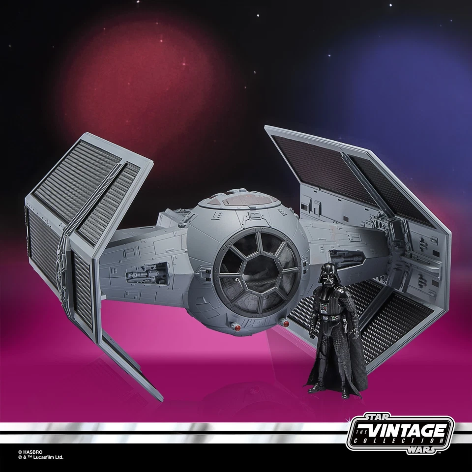 STAR WARS 3.75" THE VINTAGE COLLECTION ANH - DARTH VADER'S TIE ADVANCED MIB - Image 2 of 4