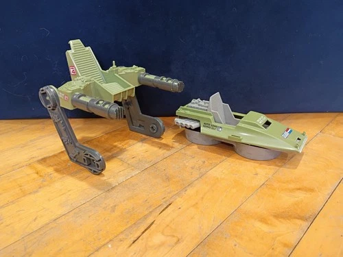 VINTAGE GI JOE ARAH 1986 Havoc Vehicle Gun Seat & Scout Vehicle PARTS LOT