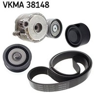 SKF VKMA 38148 Satz der Rippenriemen (mit Rollen) passt zu: MERCEDES CLS (C218), SKF VKMA 38148 Satz der Rippenriemen (mit Rollen) passt zu: MERCEDES CLS (C218),