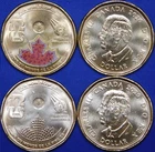 2026 Canada FIFA World Cup Paint and Regular Loonies From Original Roll