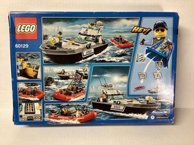 LEGO CITY: Police Patrol Boat (60129) Retired-New Sealed-Some Box Damage