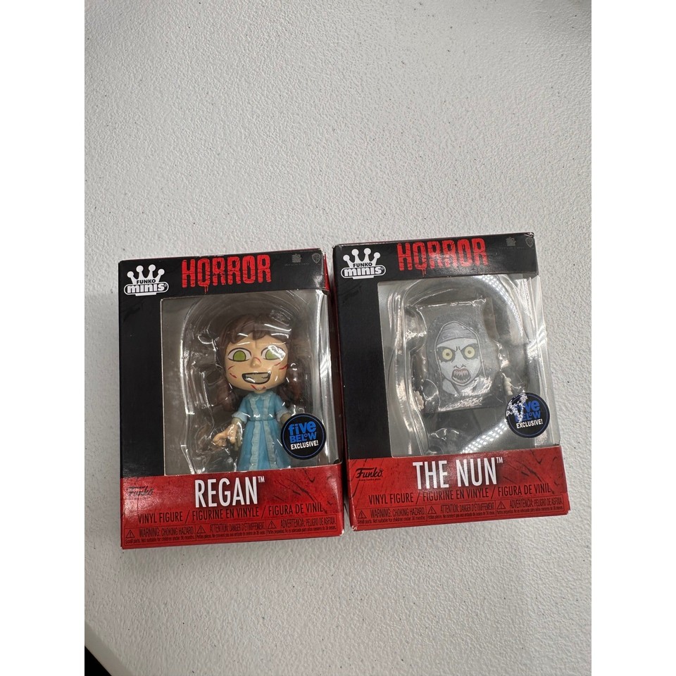 Funko Minis Horror Regan The Exorcist & The Nun Five Below Exclusive ...