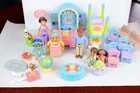 Dora The Explorer Dollhouse Lot of 25 PC'S Dora & Family Furniture