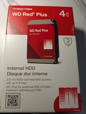 Western Digital WD Red Plus 4TB Internal HDD Brand New Sealed