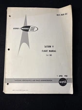 Original Saturn V Flight Manual Issued by NASA April 1968