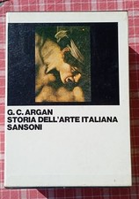 G. C. Argan - Storia dell'arte italiana - 3 Voll. Sansoni 1973 Settima rist.