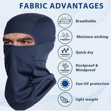 Balaclava Face Mask for Men Women UV Protection Scarf for Motorcycle Cycling Hat