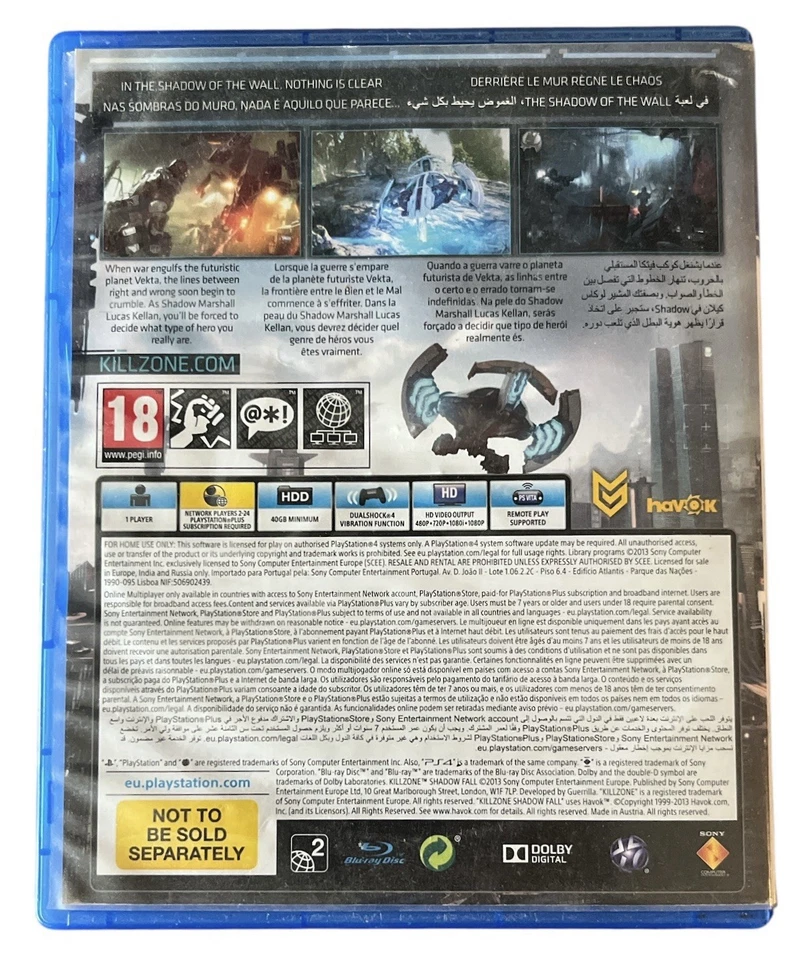 Killzone Shadow Fall PS4 Playstation 4 Game, Region 2 (PAL) - Image 2 of 4