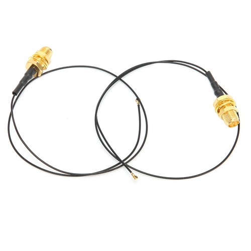 2x IPEX 4 To RPSMA Female Cable Omnidirectional Wire For M.2 WiFi BT External DB - Afbeelding 3 van 12