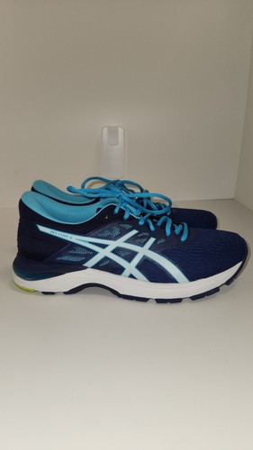 Asics Gel Flux 5 Womens Running Shoes Blue Size 9 - Picture 2 of 6