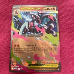 Mega Charizard X ex MEP 029 Black Star Promo