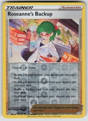 Roseanne's Backup 148/172 Uncommon Reverse Holo Brilliant Stars