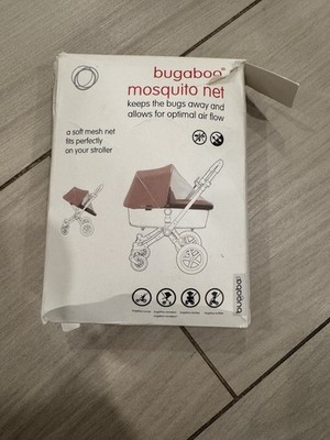Bugaboo White Mosquito Net Mesh Cover for Baby Stroller