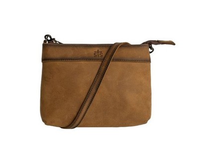 StS Ranchwear Western Handbag Womens Grace Crossbody Brown STS31825