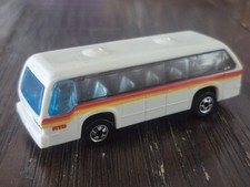 Vintage 1981 Hot Wheels Rapid Transit City Bus RARE Black Tampo 3256 Hong Kong