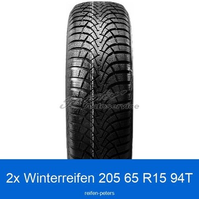2-er Satz Winterreifen 205/65 R15 94T Goodyear UltraGrip 9 Plus 3PMSF | 45424