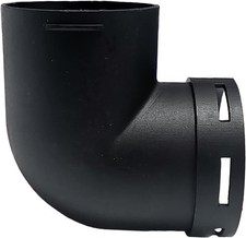 60mm/2.4inch Air Heater Duct Connector, Ducting Pipe Outlet Connect Size: 60mm