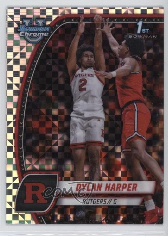 2024-25 Bowman U Chrome X-Fractor Dylan Harper #22 12g7