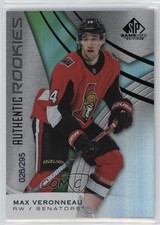 2019 Upper Deck SP Game Used Authentic Rookies Rainbow 26/295 Max Veronneau 0f7x