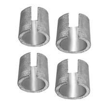 2 Pairs Battery Post Shims, Acouto Battery Terminal Shim, Negative 4 PCS