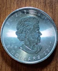2011 Canadian Silver Maple Leaf 1 oz — photo from another recent sale