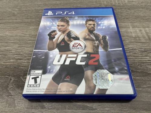 EA Sports UFC 2 (Sony PlayStation 4, 2016) Complete with Manual CIB