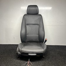 08-13 Bmw E82 1series Coupe Leather Front Right Passenger Sport Seat Black Oem