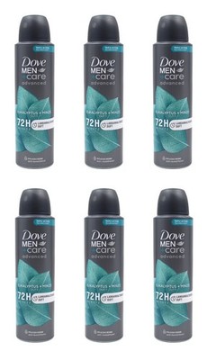 Dove Men +Care Eukalyptus + Minze Anti-Transpirat Deo Spray , 6x150ml EA433573