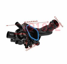 New 9808646980 Thermostat Hosing Water For Peugeot 208 308 3008 Cooling System