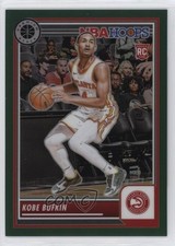 2023-24 Panini NBA Hoops Premium Stock Green Prizm /75 Kobe Bufkin #148 0m89