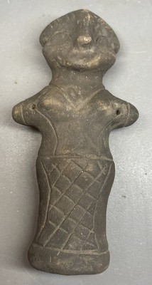Antike neolithische Vinca Statuette fremdeähnliche Form