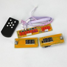 Stereo 2 Channel 128 Steps Relay Remote Volume Controller Dual Display